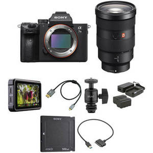 Alpha a7 III Mirrorless Digital Camera with 24-70mm f/2.8 Lens Cine Kit