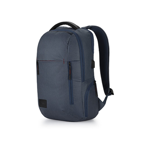 Business Pro Slim USB Backpack Rustic Blue Heather/Chili Pepper