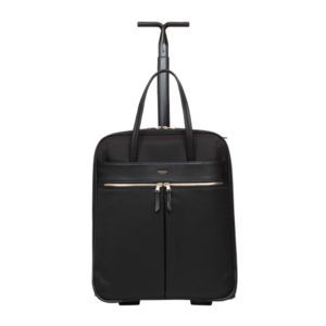 Knomo London Burlington Women's 15-inch Wheeled Travel Leather Laptop Bag