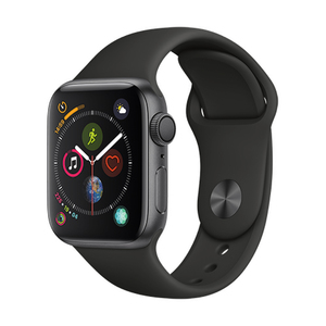 S4 40mm Space Gray Alum Case w/ Black Sport Band
