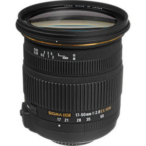17-50mm f/2.8 EX DC OS HSM Lens for Nikon F