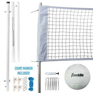 Professional Volleyball Net and Ball Set
