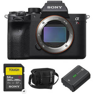 Alpha a7R IV Mirrorless Digital Camera Body with Accessories Kit