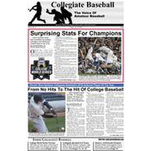 Collegiate Baseball Newspaper - 14 Issues - 1 Year