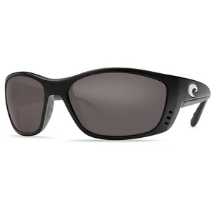 Fisch Black Sunglasses w/ 580P Gray Lens