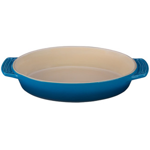 3.5qt Heritage Stoneware Oval Dish Marseille