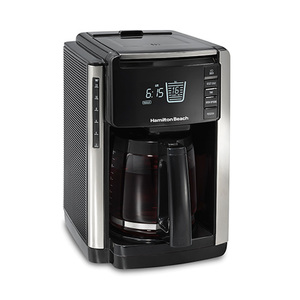 TruCount 12 Cup Coffeemaker w/ Built-in Scale Black
