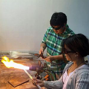 Romantic Glass Blowing Class for 2