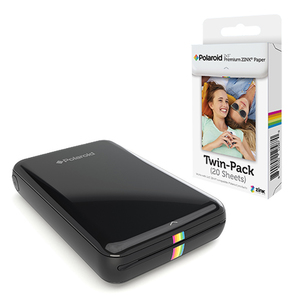 Zip Mobile Printer with 20 Sheet of Zink Printer Paper