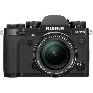 X-T3 Mirrorless Digital Camera with 18-55mm Lens (Black)