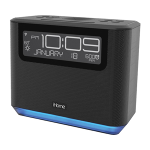 iHome Smart Alarm Clock with Alexa Voice Assistant