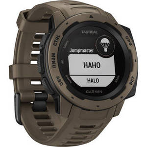 Instinct Outdoor GPS Watch (Coyote Tan, Tactical Edition)