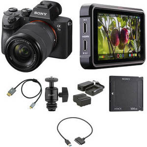 Alpha a7 III Mirrorless Digital Camera with 28-70mm Lens Cine Kit