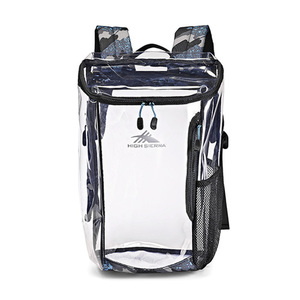 Clear Toploader Backpack Graffiti