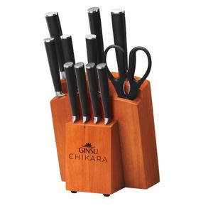 Chikara 12-Piece Knife Block Set - Toffee