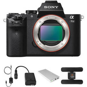 Alpha a7 II Mirrorless Digital Camera with Tether Tools Accessories Kit