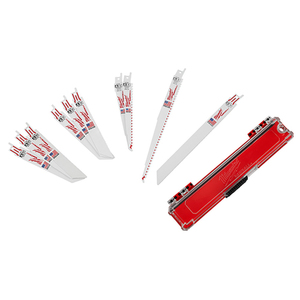 10pc Sawzall Reciprocating Saw Blade Set