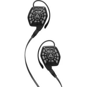 iSINE 10 In-Ear Headphones with Lightning and 3.5mm Audio Cables (Black/Steel)