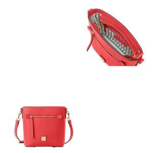 Saffiano Small Zip Crossbody