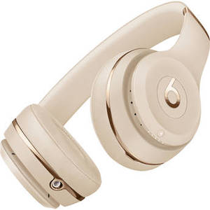 Beats Solo3 Wireless On-Ear Headphones (Satin Gold&nbsp;/&nbsp;Icon)