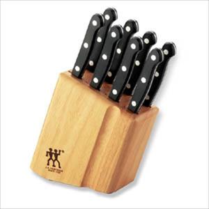 Twin Gourmet Classic 9-Piece Steak Knife Block Set