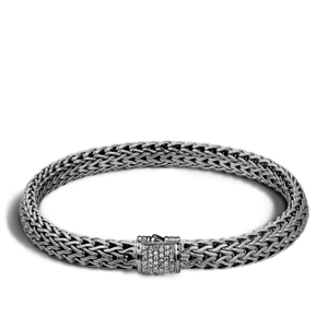 John Hardy Women's Classic Chain Bracelet with Diamonds