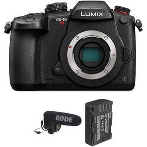 Lumix DC-GH5S Mirrorless Micro Four Thirds Digital Camera with Microphone Kit