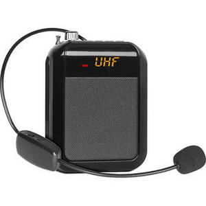 WASP200U Rechargeable Speaker with Wireless UHF Headset Mic