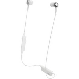 ATH-CK200BT Wireless In-Ear Headphones with In-Line Mic (White)