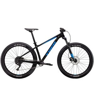 Roscoe 6 Men's Trail Mountain Bike - Matte Black/Volt Miami Fade