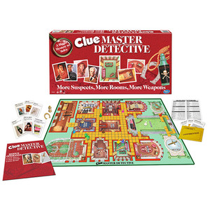 Clue Master Detective Board Game Ages 10+ Years