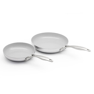 Venice Pro 8" & 10" SS Ceramic Nonstick Fry Pan Set