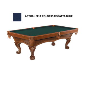 Brunswick Danbury 8-Foot Billiards Table - Regatta Blue