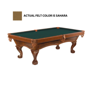 Brunswick Danbury 8-Foot Billiards Table - Sahara