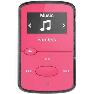 8GB Clip Jam MP3 Player (Pink)