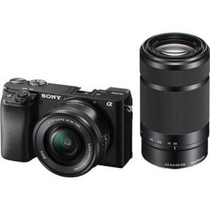 Alpha a6100 Mirrorless Digital Camera with 16-50mm and 55-210mm Lenses
