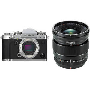 X-T3 Mirrorless Digital Camera with 16mm f/1.4 Lens Kit (Silver)