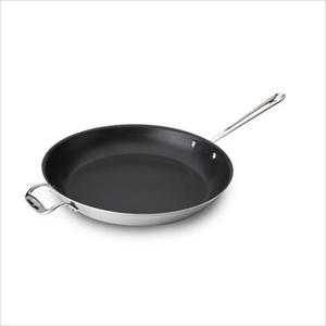 D3 Non-Stick Stainless Steel 14" Fry Pan