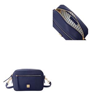 Saffiano Camera Zip Crossbody
