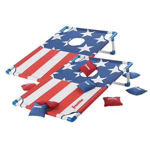 Red White and Blue Cornhole Set