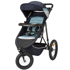 Interval Jogging Stroller Stone Blue