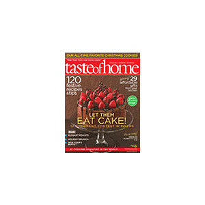 Taste of Home - 6 Issues - 1 Year