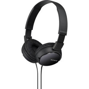 MDR-ZX110 Stereo Headphones (Black)