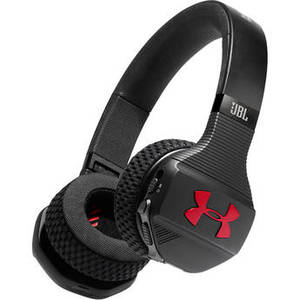 Under Armour Sport Wireless Train On-Ear Headphones (Black/Red)
