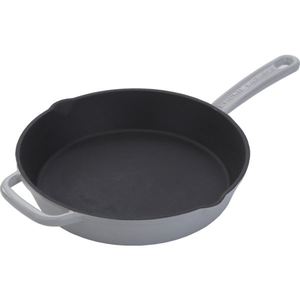 Enameled 12" Cast Iron Skillet - Gray
