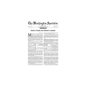 Washington Spectator - 22 Issues - 1 Year