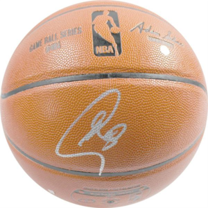Stephen Curry Signed Spalding I/O NBA Basketball