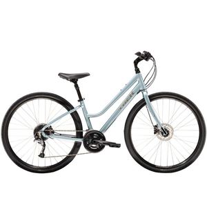 Verve 3 Disc Women's Step-Thru Recreation Bike - Blue Steel