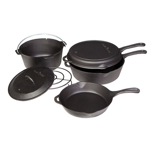 6pc Cast Iron Cookware Set