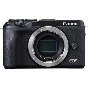 EOS M6 Mark II Mirrorless Digital Camera (Black, Body Only)